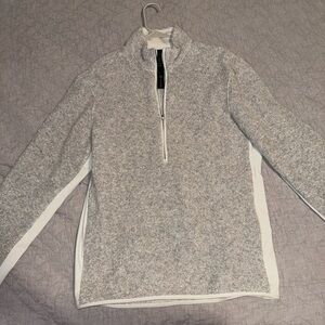 LULULEMON WOOL/NYLON QUARTER ZIP